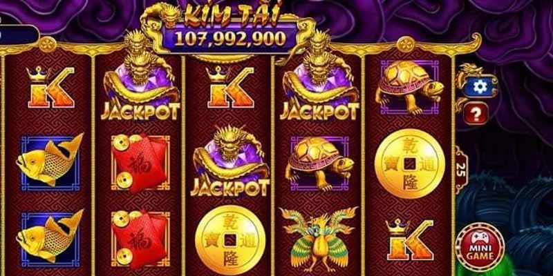 Game thiết kế với rất nhiều biểu tượng kèm tỷ lệ trả thưởng