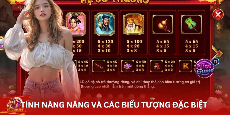 Tổng hợp các tính năng với biểu tượng đặc biệt trong Bát Tiên Quái Hải